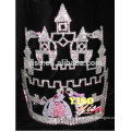 best selling beauty pageant hot sale castle queen tiara crown